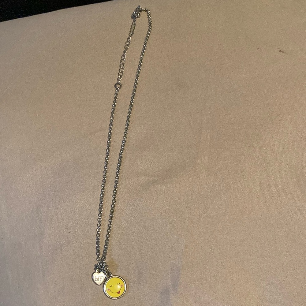 Girl’s Adjustable BFF Necklace Charm Necklace